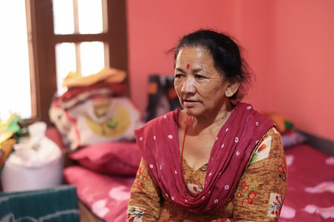 On 22 September 2026, mother-in-law of Sailaja, primary teacher at Tribhuvan Trishuli Secondary School at a home in Nuwakot, Nepal. 