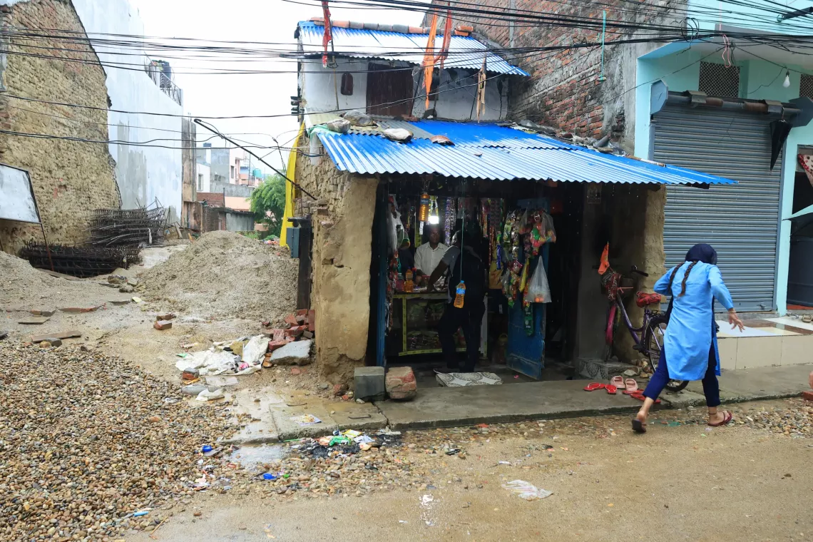 view of uttam and lila's home from outside
