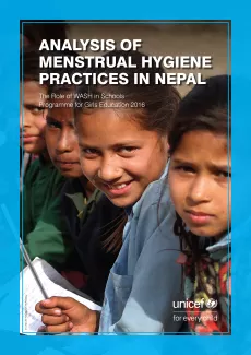 ANALYSIS OF MENSTRUAL HYGIENE PRACTICES IN NEPAL Cover Photo