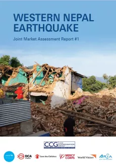 cover of the market assessment report