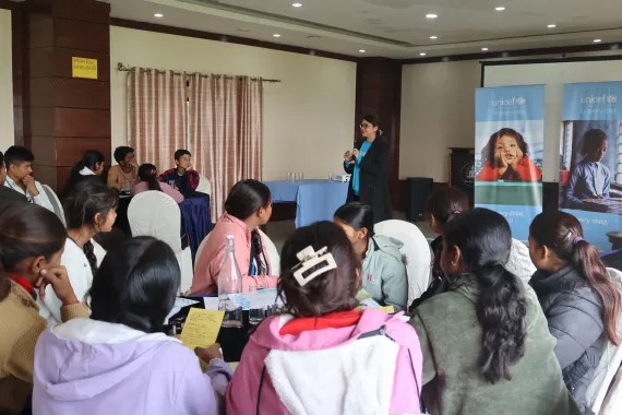 Glimpse of Youth advocate training in Lumbini Province