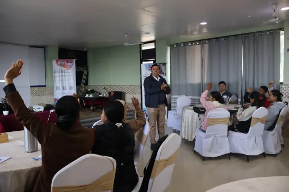 A glimpse of Youth Advocate Training in Karnali Province