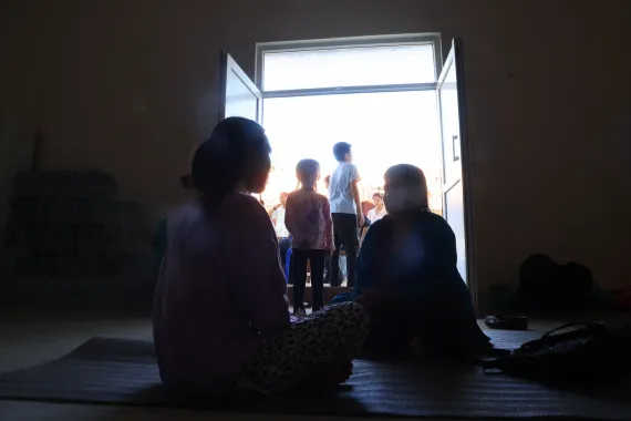  children and caregivers take part in mental health and psychosocial support sessions following the flash floods