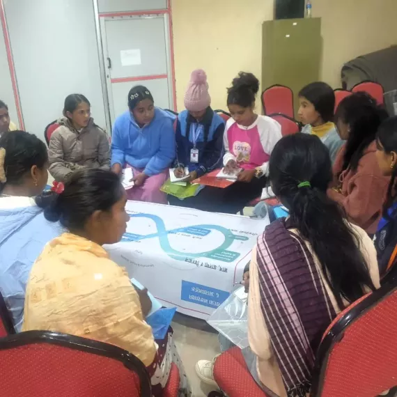 pushpa and peers during the co-creation session