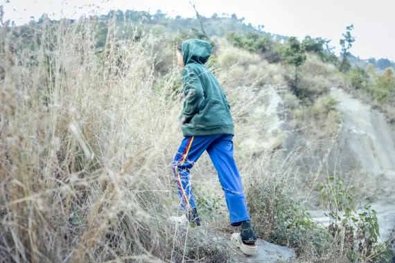 sarita walking