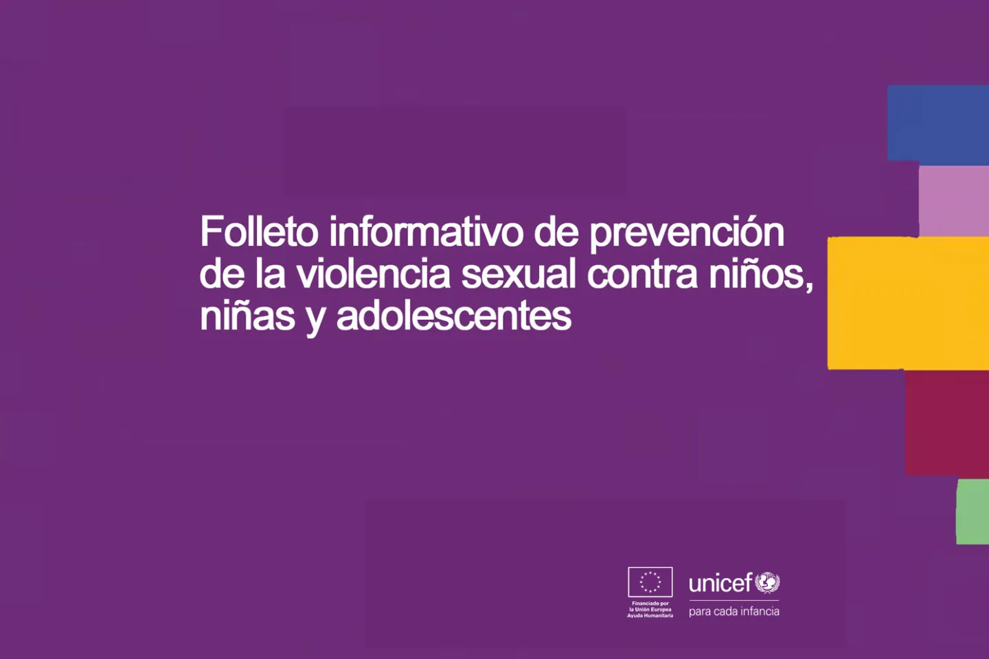 Folleto informativo