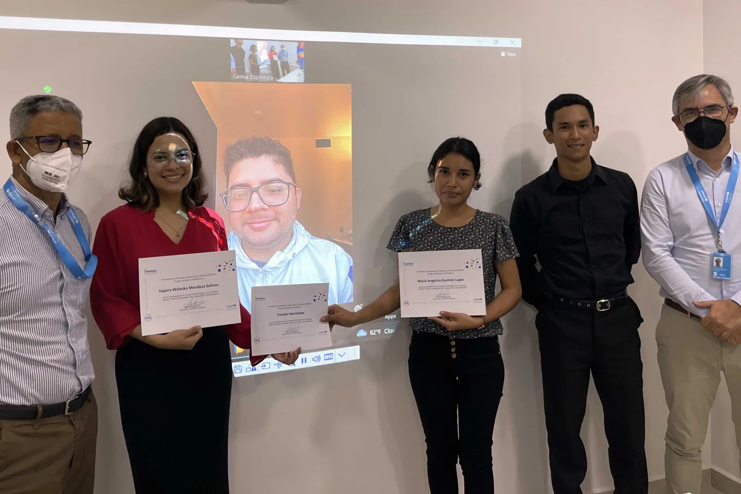 Ganadores Desaf&iacute;o Juvenil