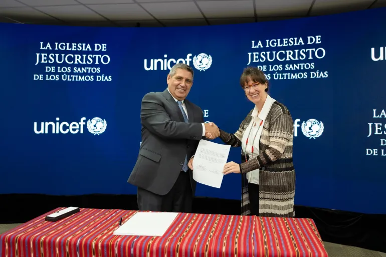 Alianza UNICEF Iglesia de Jesucristo