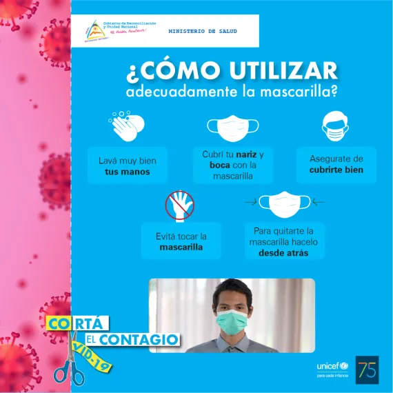 Utilizaci&oacute;n de mascarilla