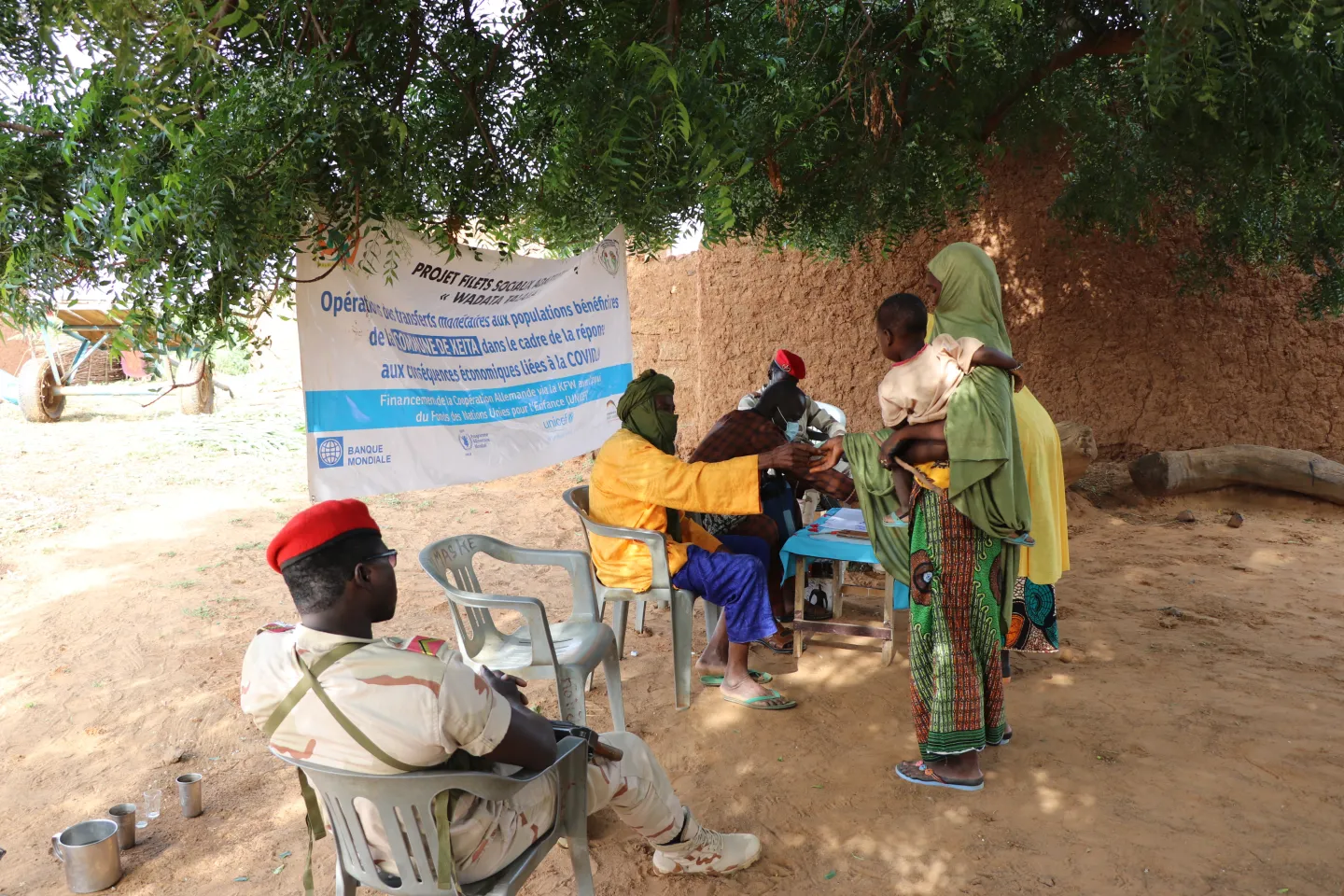 UNICEF et PAM avec l&rsquo;appui du gouvernement de l&rsquo;Allemagne via la KFW mettent en &oelig;uvre un programme d'aide financi&egrave;re aux familles impact&eacute;es par la COVID19  