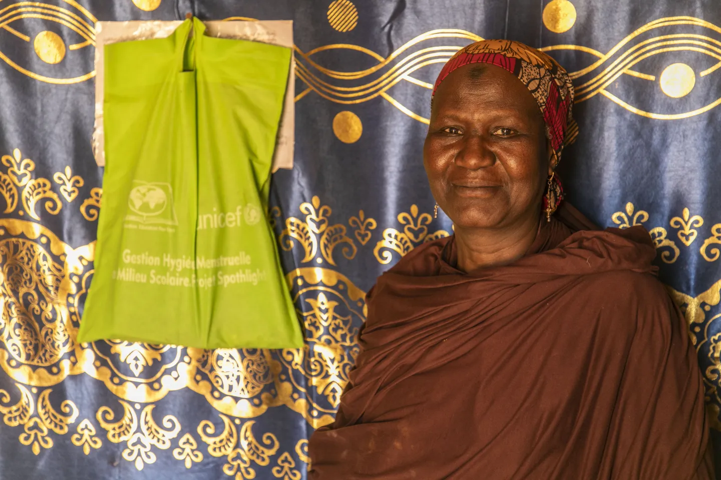 Ramatou Hassan in her home in Tahoua, Niger.