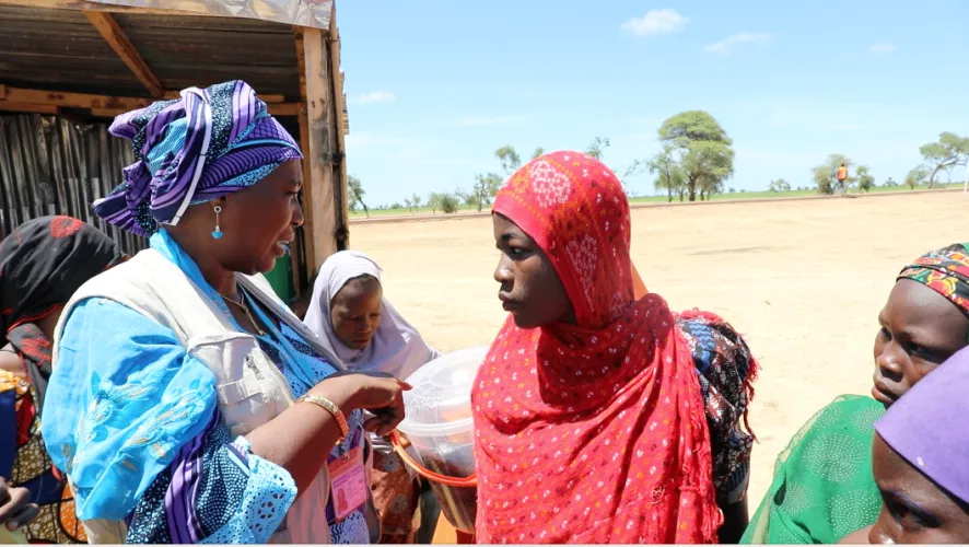 Being a humanitarian woman in a conflict zone