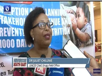 Chief of Enugu Field Office Speaking