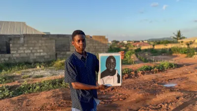 A boy and his art