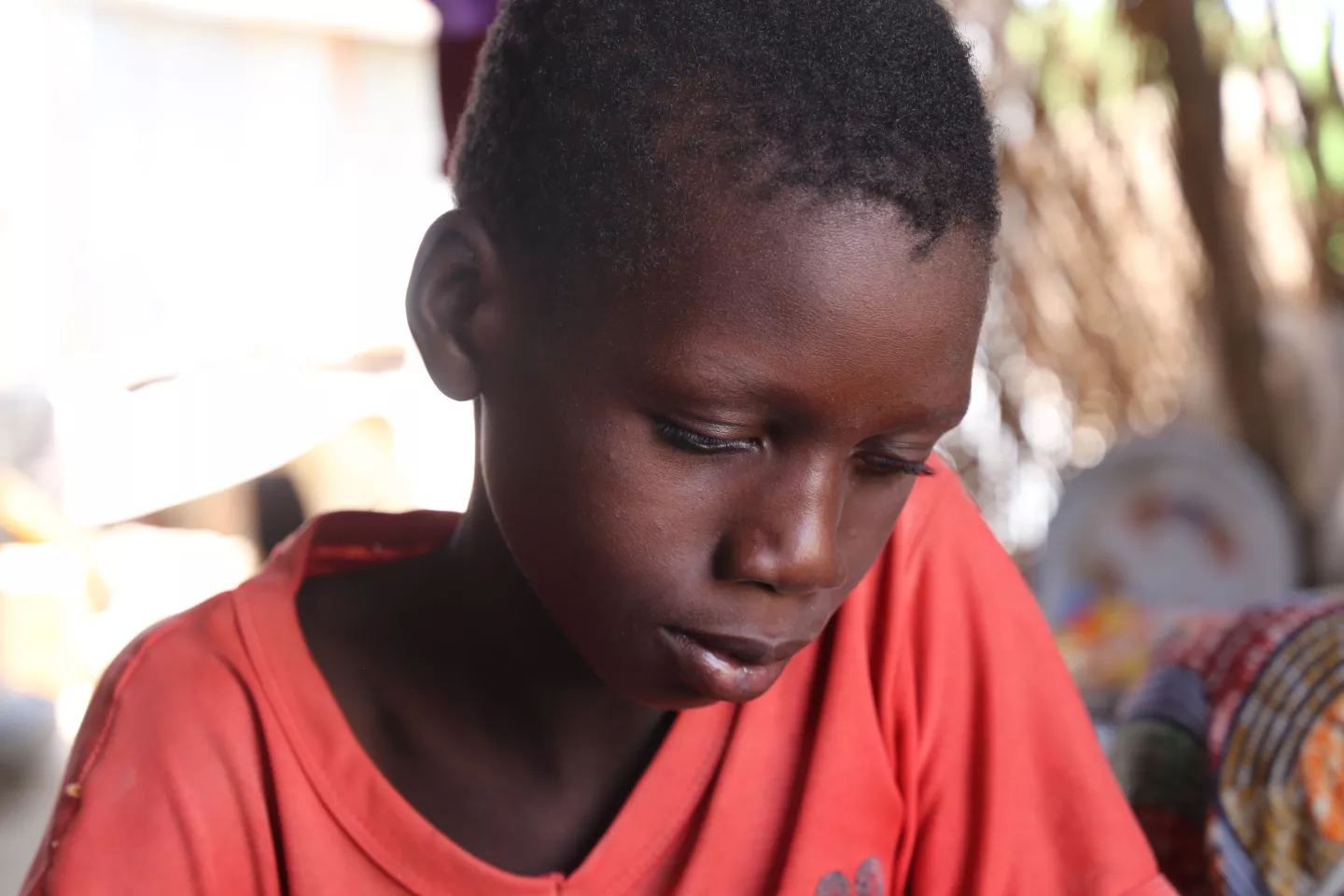 A boy in Borno