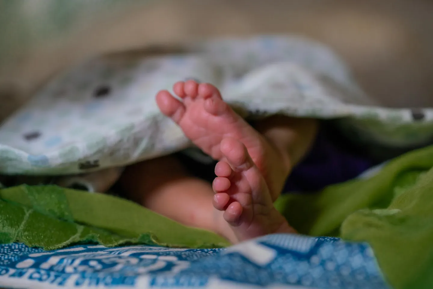 A baby in Nigeria