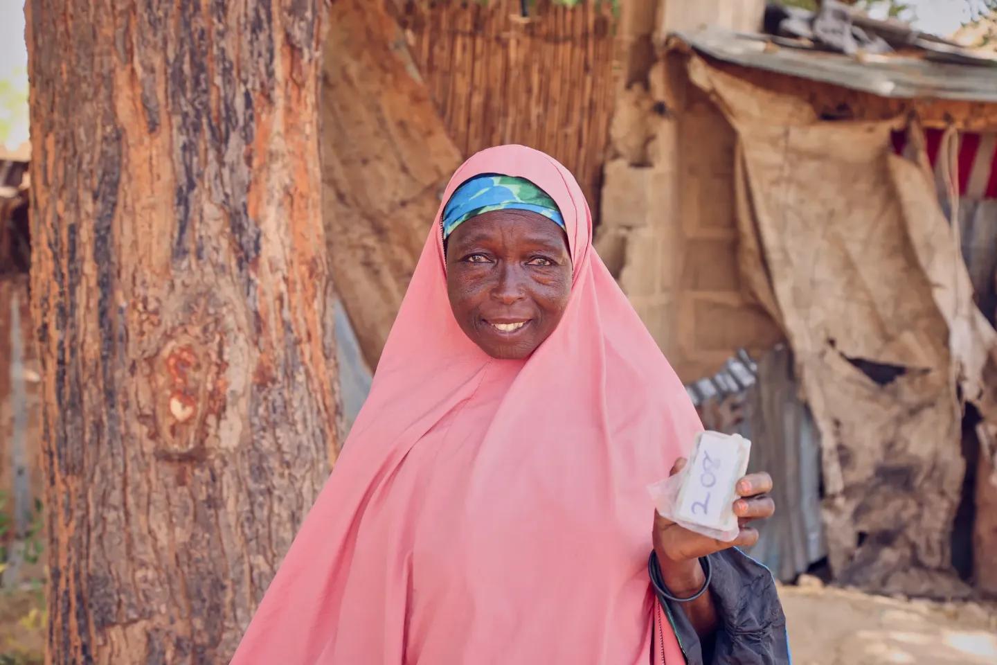 A woman's portrait