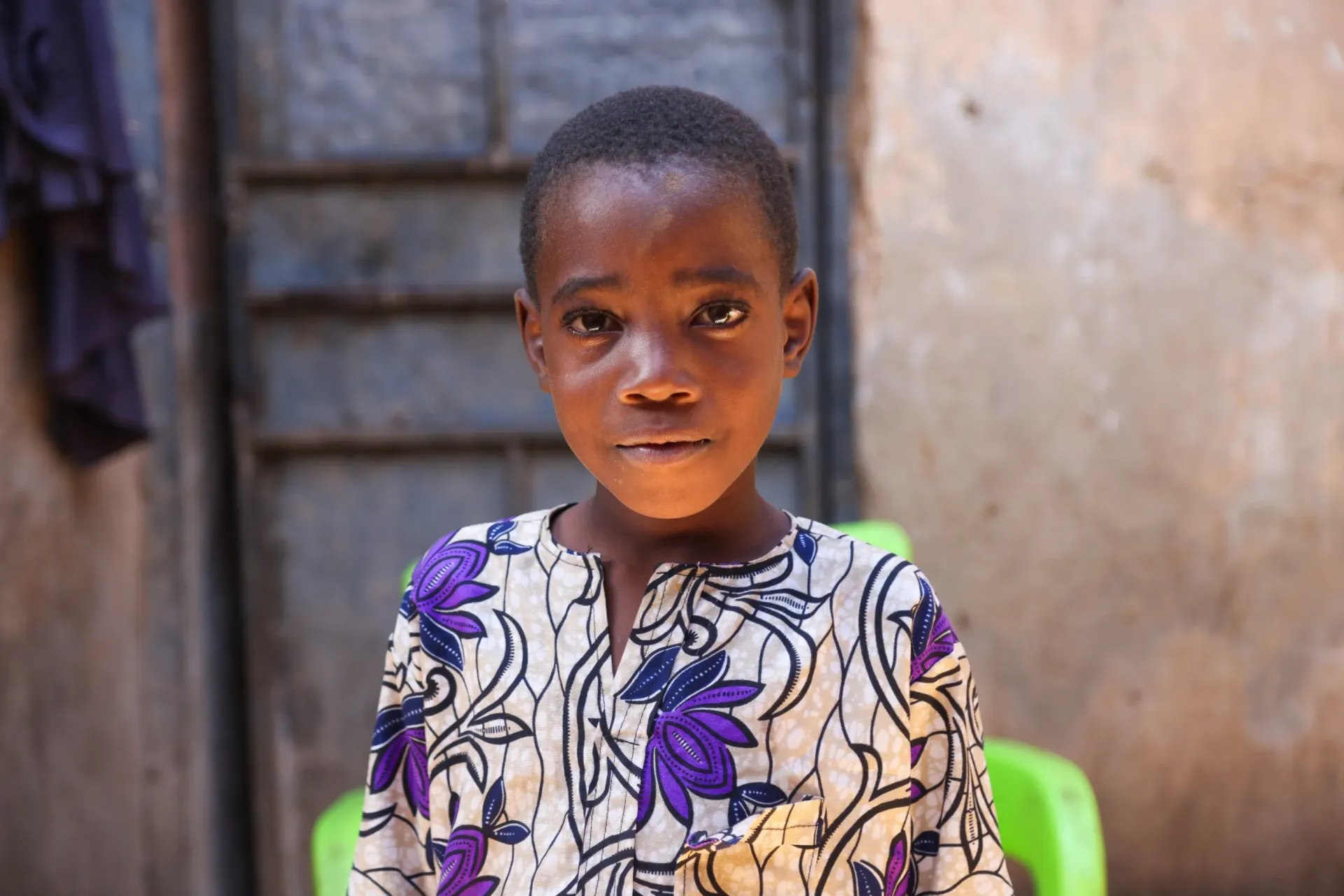 A boy's portrait