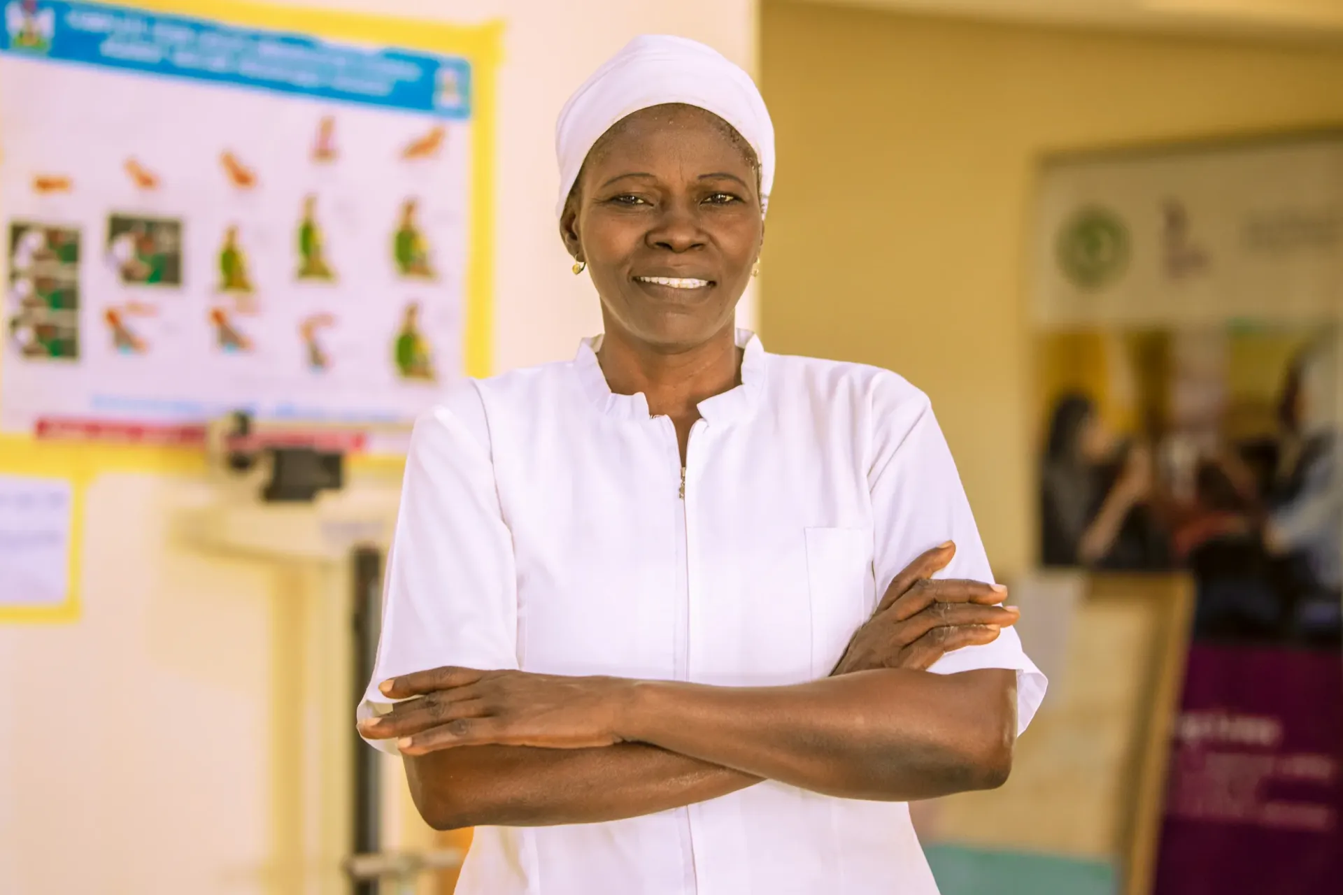 A health worker