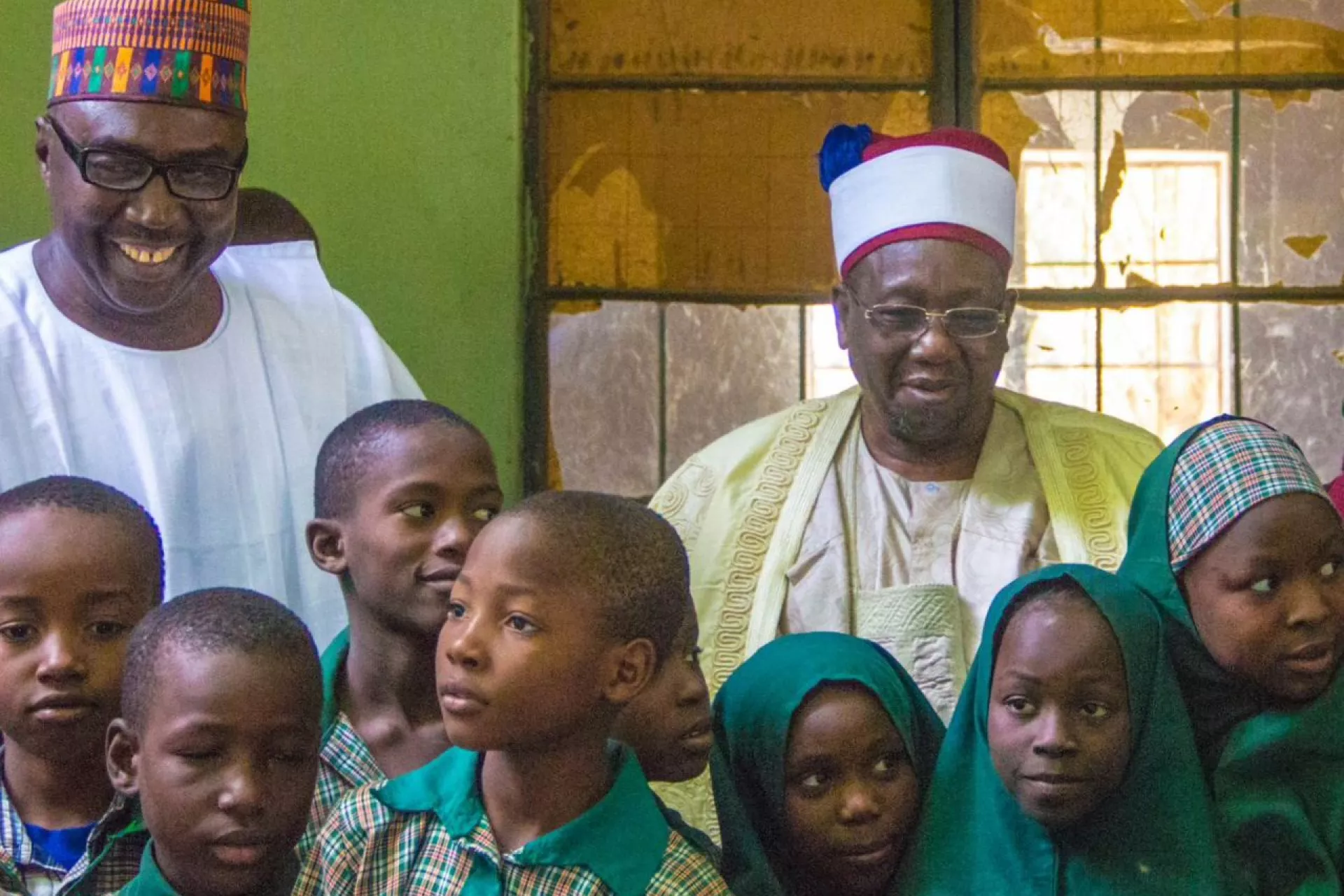 Zannah Mustapha and Children 