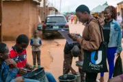 Young people sensitizing community members