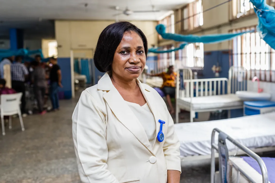 A health worker