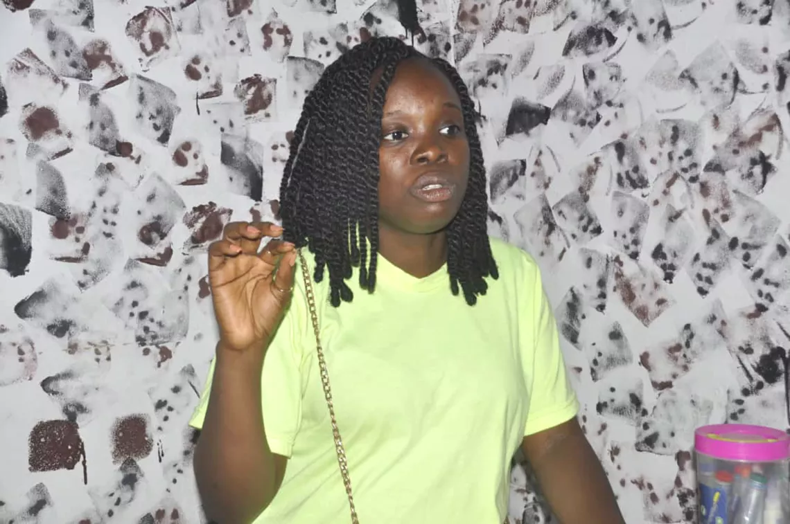 Miss Uzodimma Lucy Ogodo, the Executive Director of Tomorrow is a Girl Initiative, a Non-Governmental Organization (NGO) in Abakaliki, Ebonyi State.