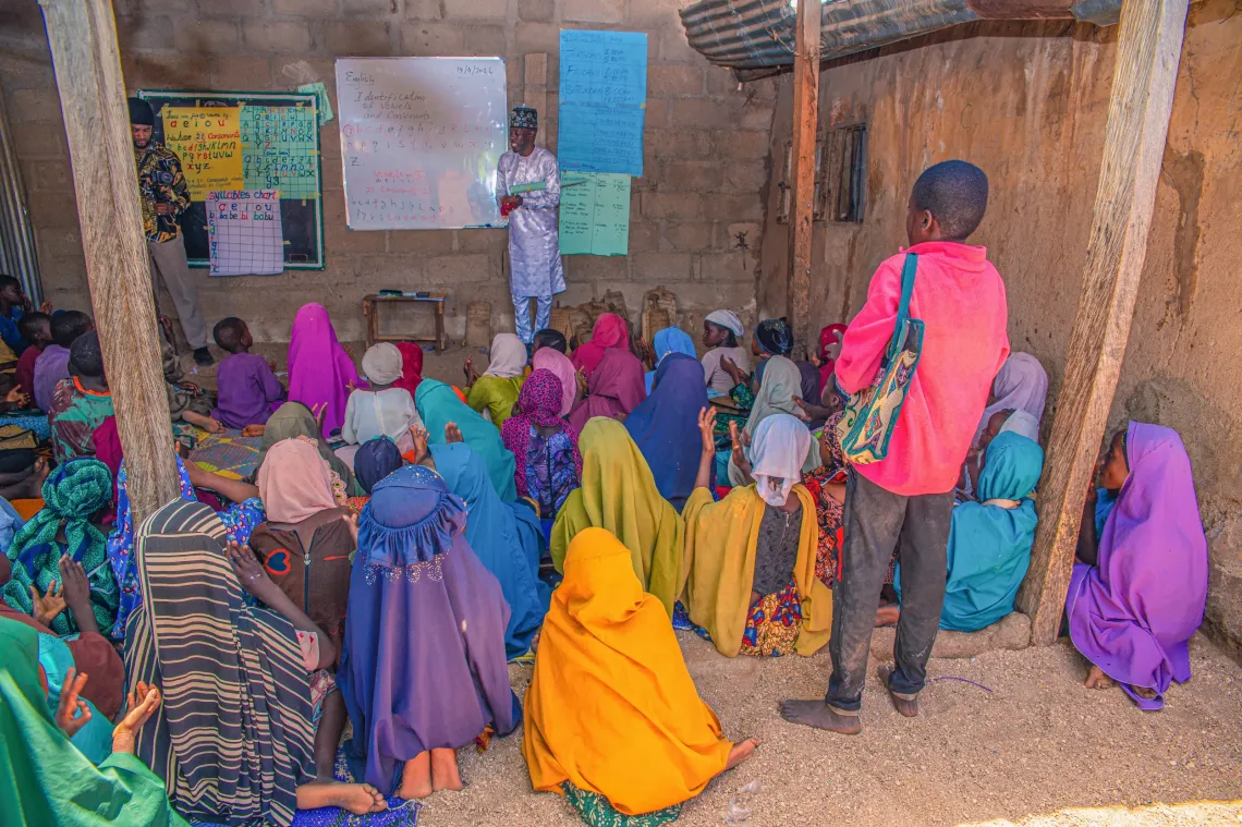 A classroom