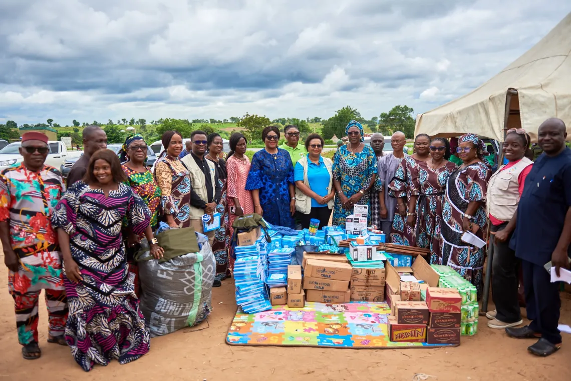 Handover of educational materials