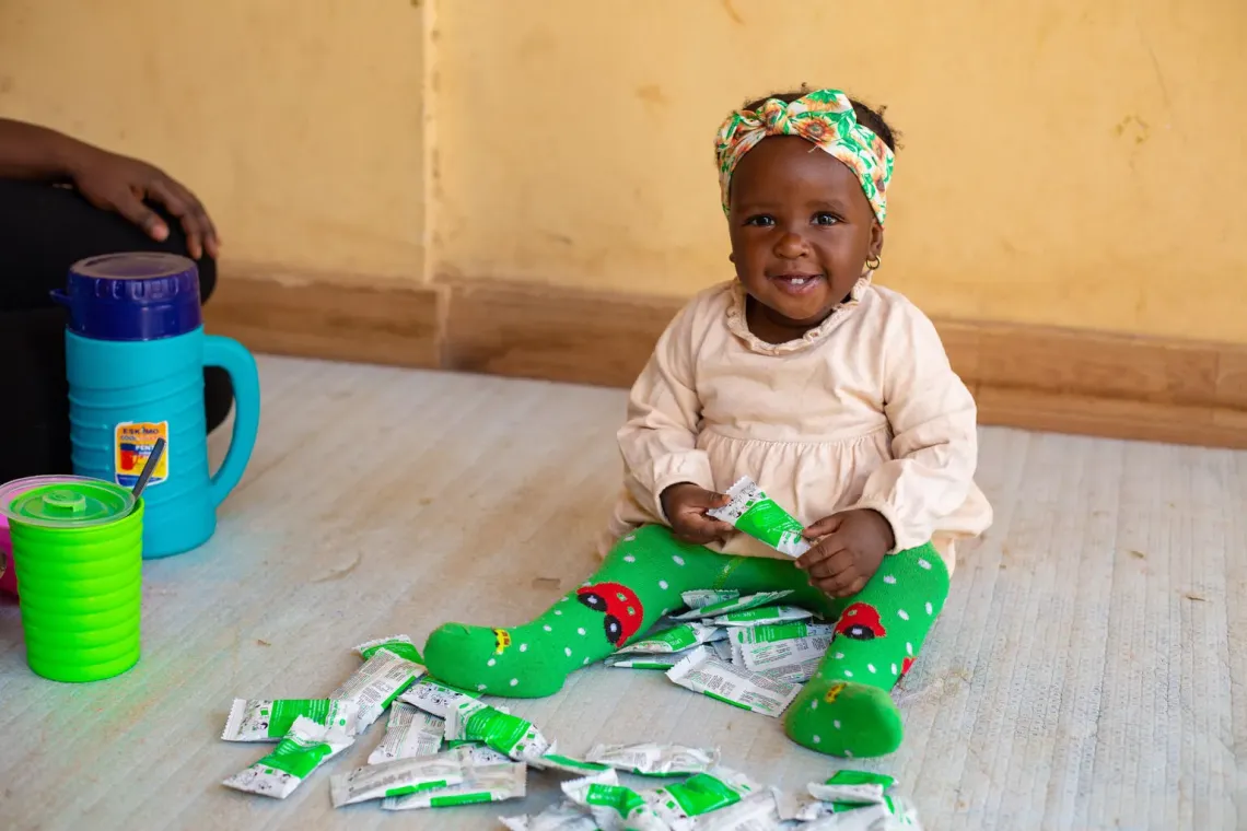 For 9months Alexandra and her parent Mr and Mrs Chuwang 'feeding time' is always 'fun time' with SQLNS