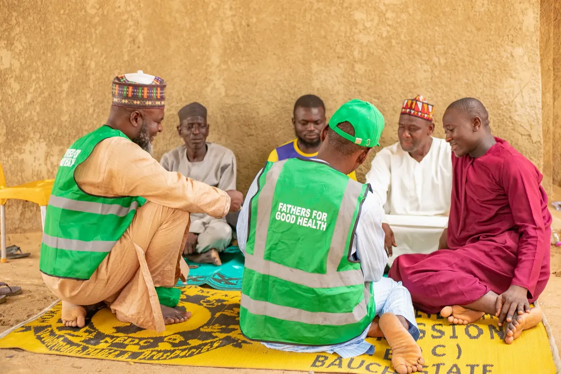 A training with fathers