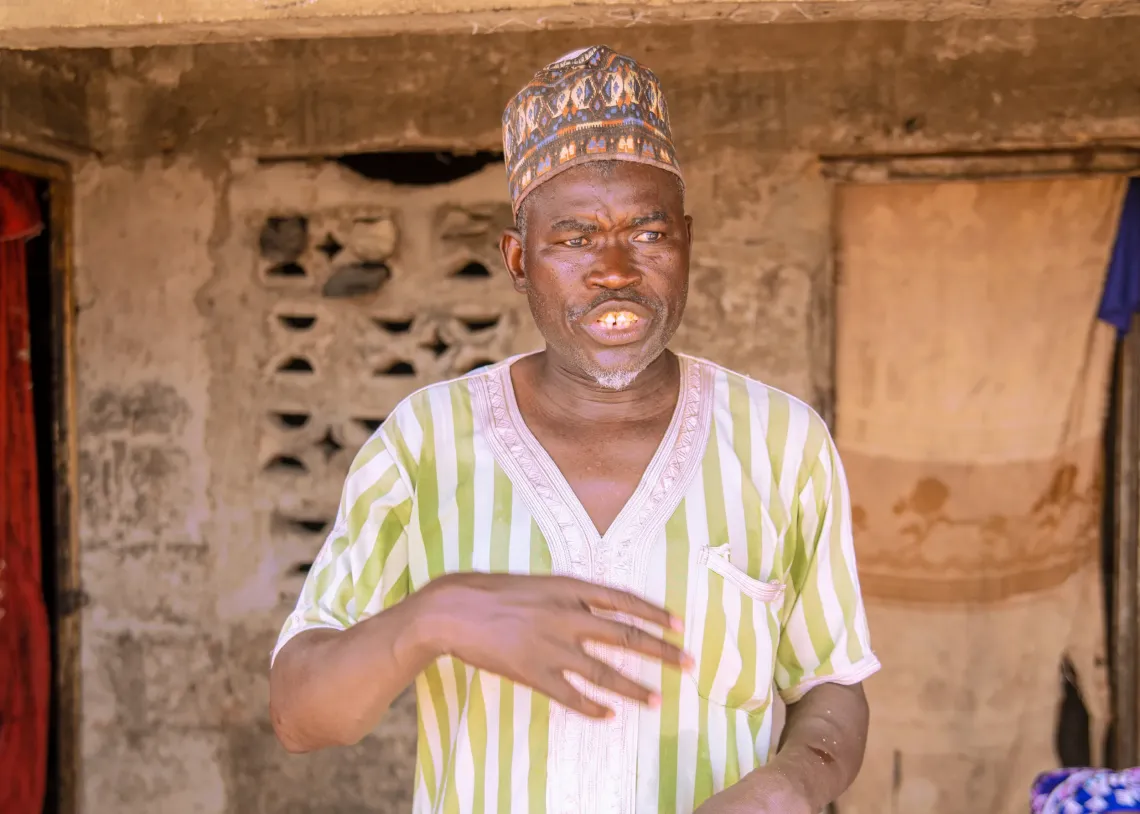 A flood survivor