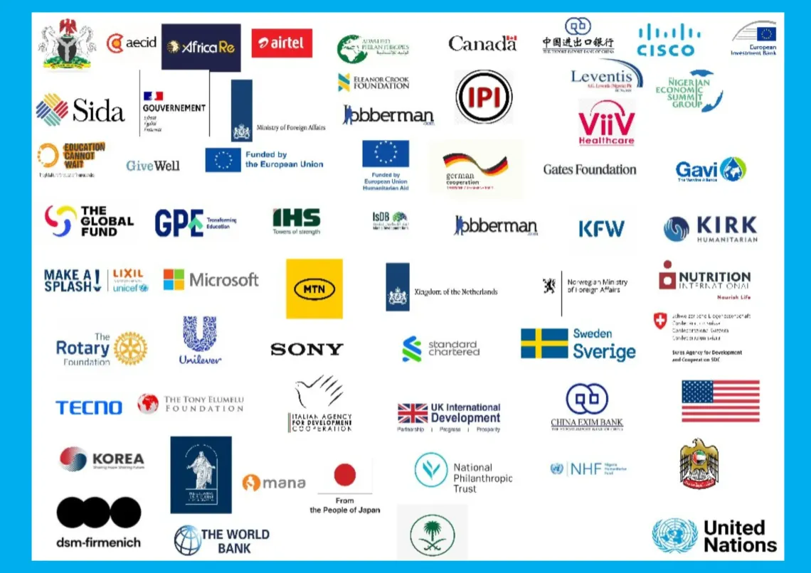 UNICEF PARTNERS LOGO REPRESENTATION