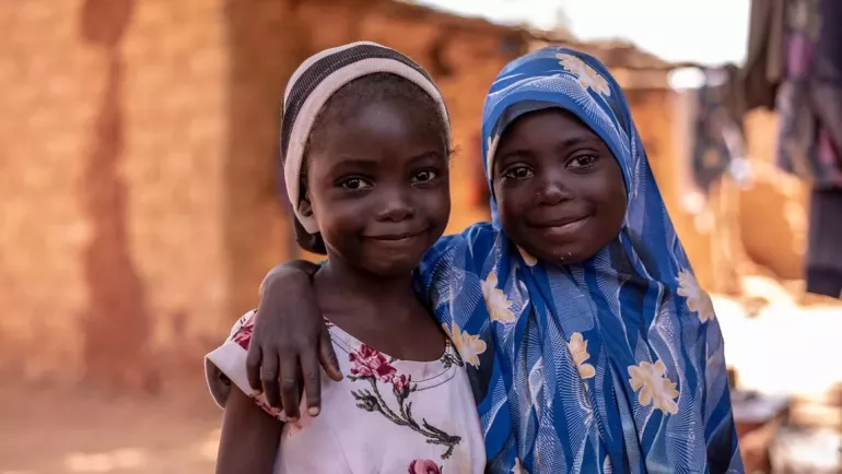 two girls