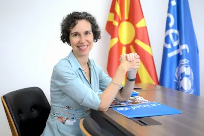 Profile photo UNICEF Representative Lesley Miller 