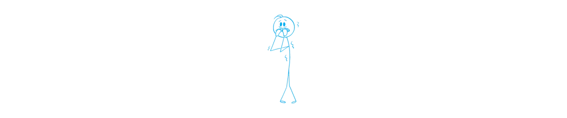 Stick figure graphic (anxious) 