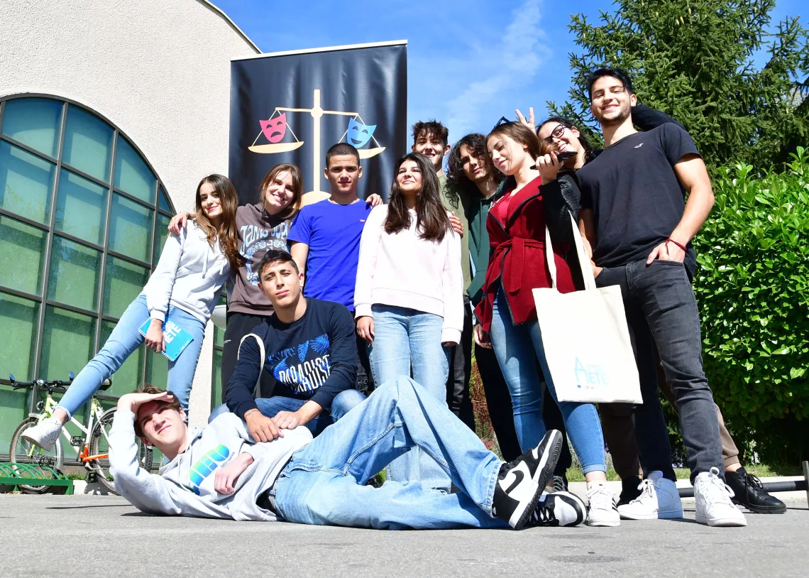 The largest team of UNICEF initiative Youth Advocates for Justice for Children developed forum theatre performance to raise the awareness on bullying