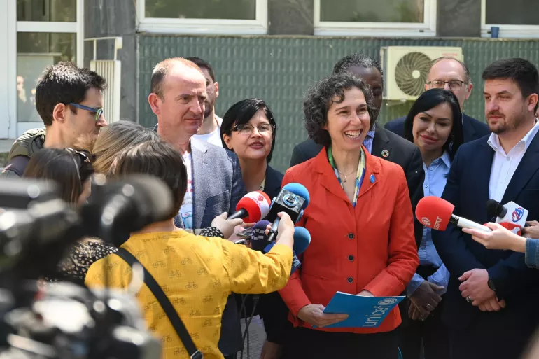 Lesley Miller, UNICEF Representative