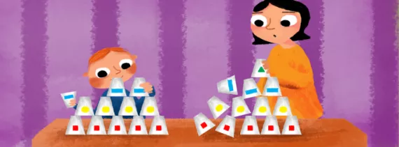 Poster for play based learning activity for kids 4