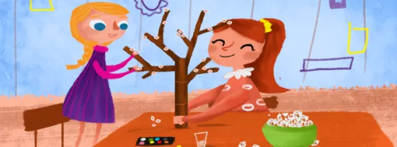 Poster for play based learning activity for kids 9