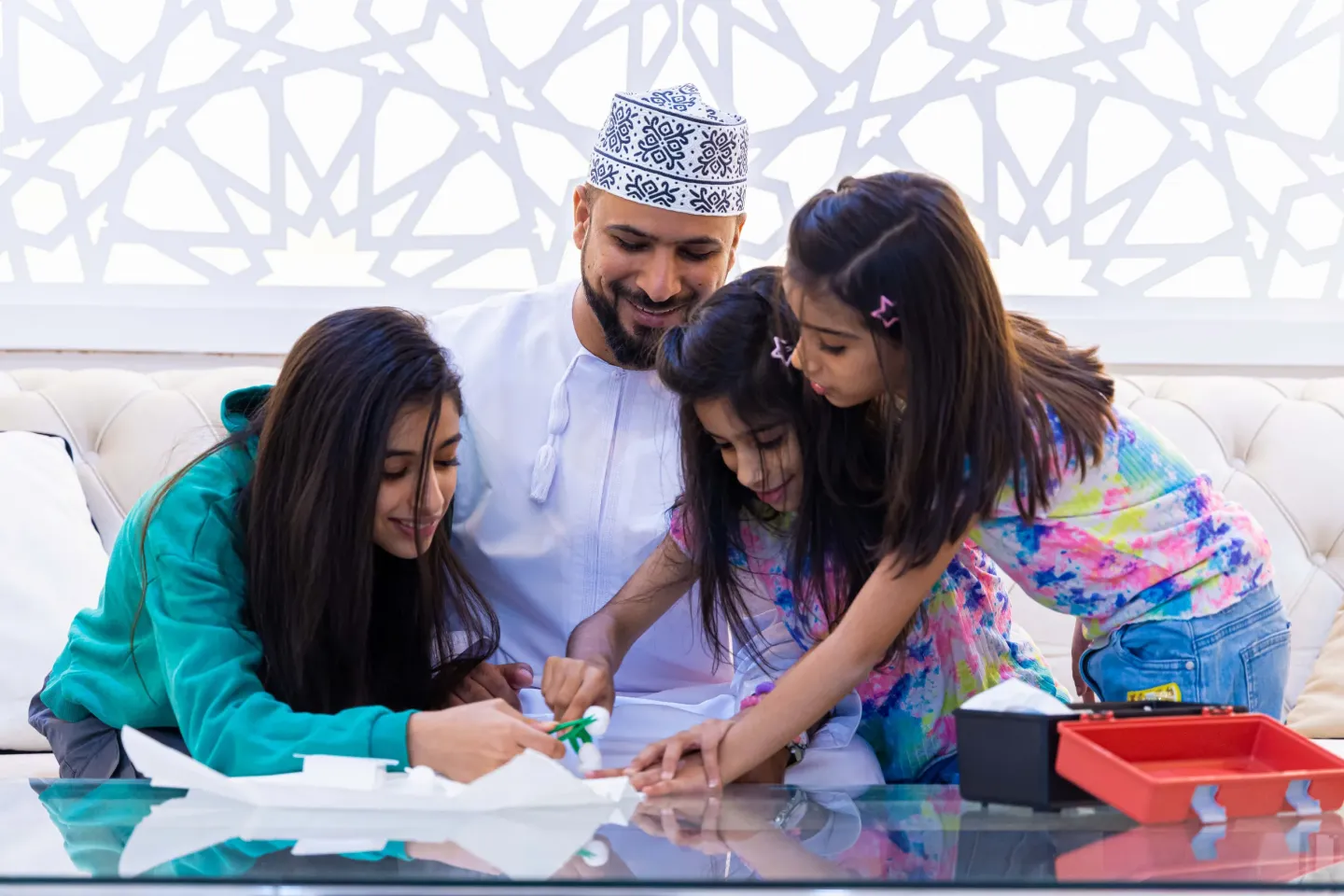 Family in Oman 