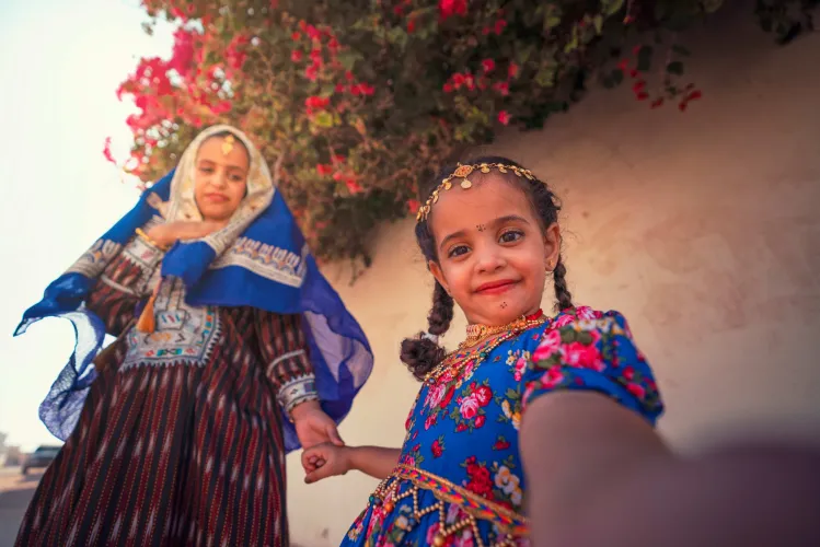 Omani kids