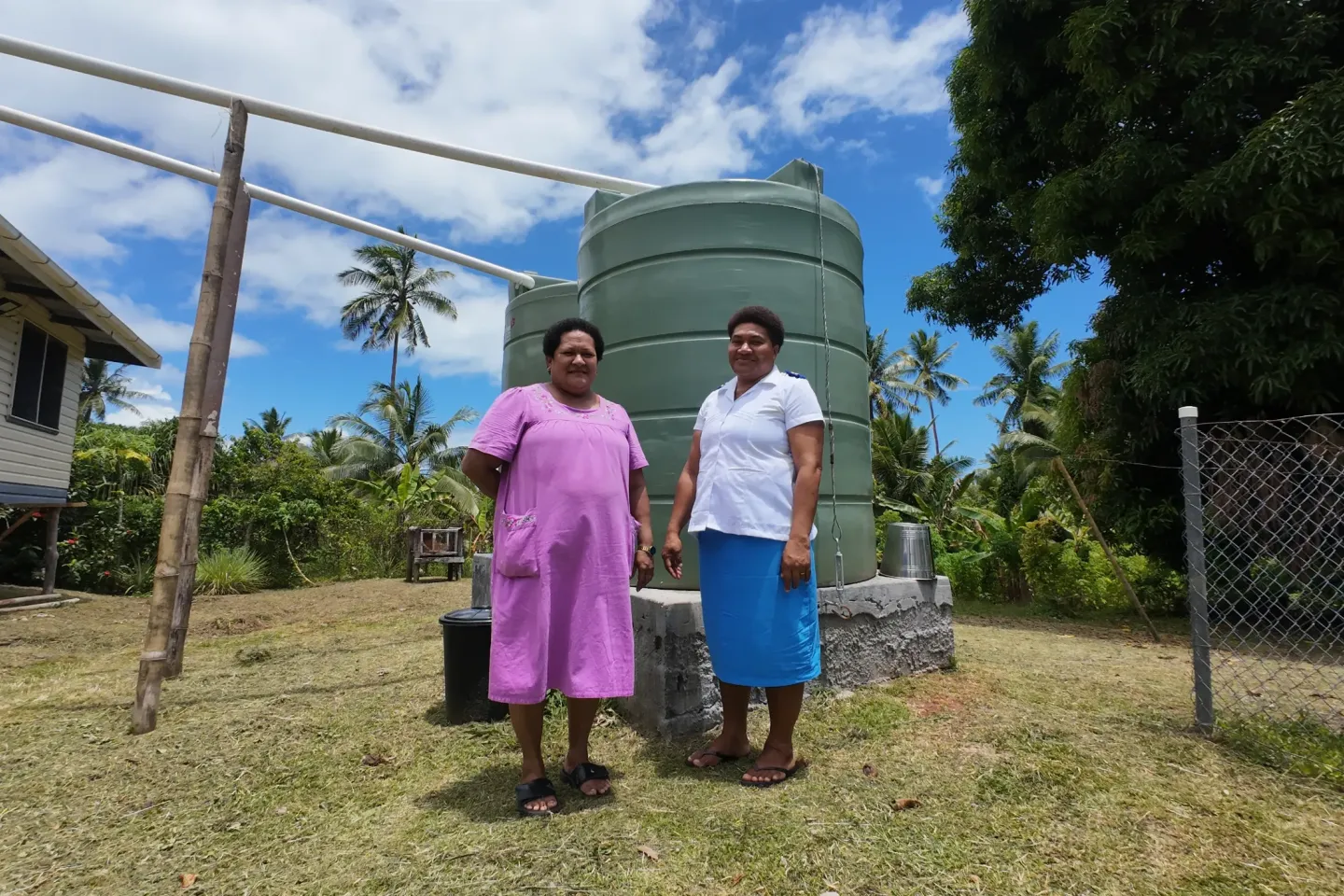 New water tanks