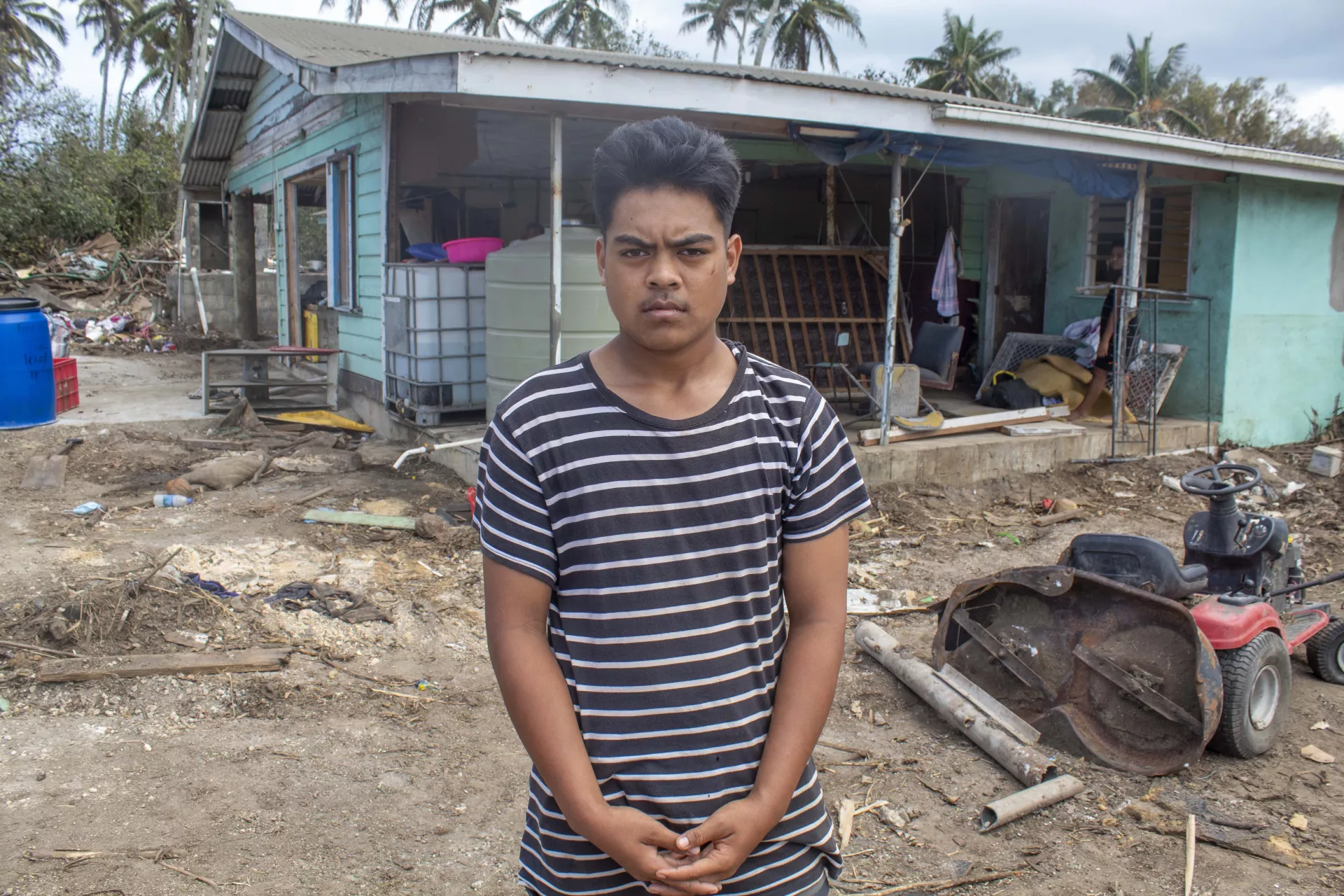 Saia Monu, 15-years-old from Tonga