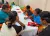 Group discussion during the training