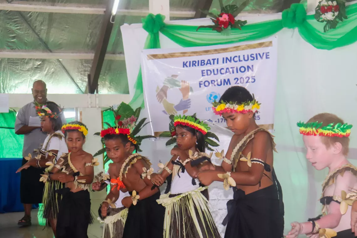 Heart-warming performances from students with disabilities at the forum