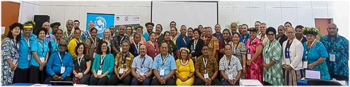Pacific Regional Inclusive Education Paiaudaud (forum) represented by the Permanent Secretaries of Education and technical leads from the 15 Pacific Islands and Territories, implementing partners and donors Pohnpei, Federal States of Micronesia. 