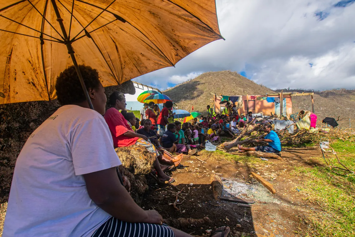 Focus group discussion with women in Melsisi.