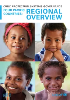 Cover page of Child Protection Systems report.