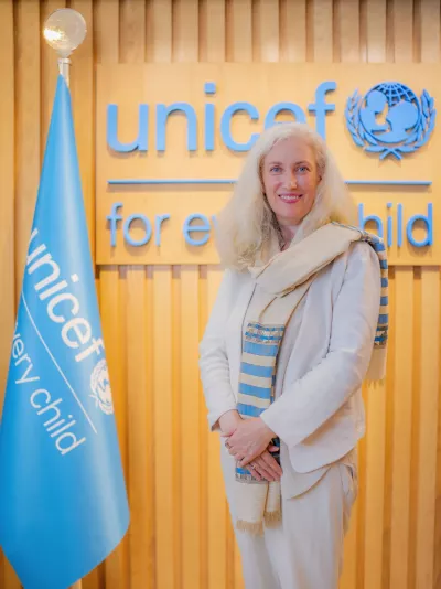 UNICEF Representative Pernille Ironside